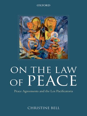 cover image of On the Law of Peace